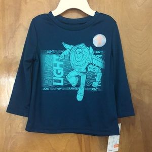 🌵 3/$15 Disney Toy Story Buzz Light Year long sleeve shirt 12 months